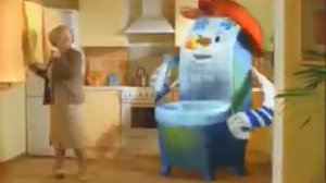 Реклама стиральный порошок Миф с кондиционером 2 в 1 2009 год