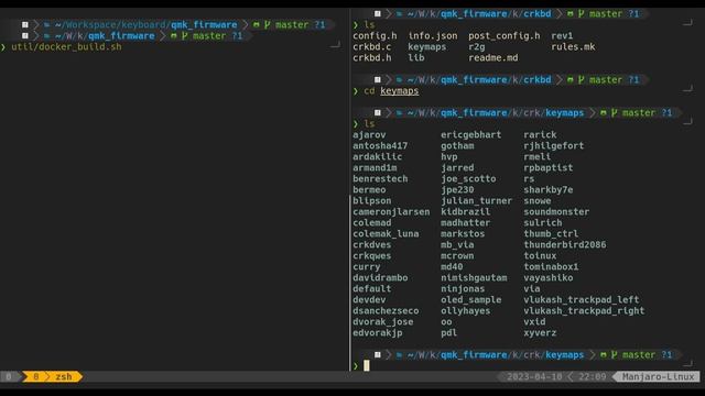 Flash and compile QMK firmware with Docker смотреть онлайн