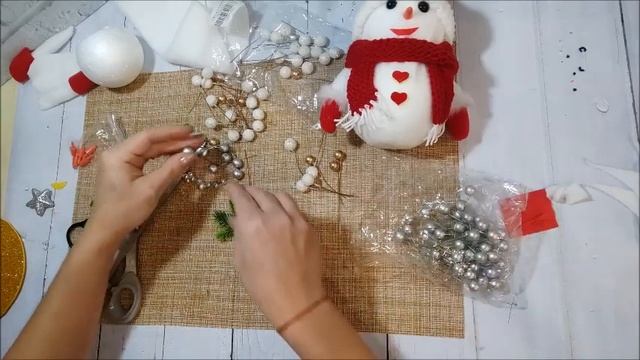 Снеговик с сюрпризом/Декор для подарка/оригинальное оформление новогодней коробки смотреть онлайн