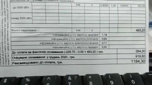 Сколько платить за электроэнергию ?