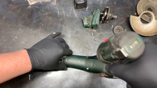 При нагрузке отключается УШМ Metabo WB 18 LTX BL смотреть онлайн