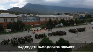 Астраханские бойцы проходят боевое слаживаеие в ЧР