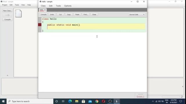 First code in Java || How to code in Java || Hello world code || complie and execution. смотреть онлайн