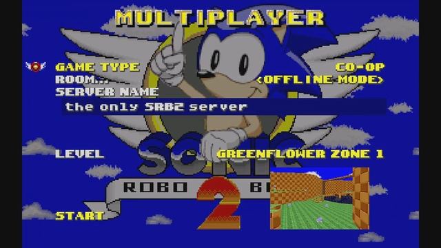 How to join and host a server in Sonic Robo blast 2 (Outdated)