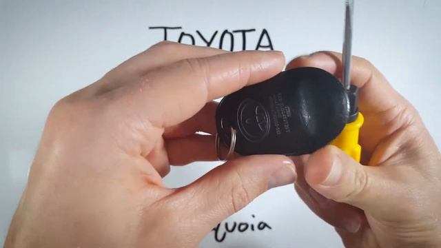 Toyota Sequoia Key Fob Battery Replacement (2008 - 2018) смотреть онлайн