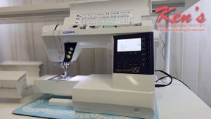 Juki HZL-G220 Computerized Sewing Machine Demo by Ken's Sewing Center in Muscle Shoals, AL