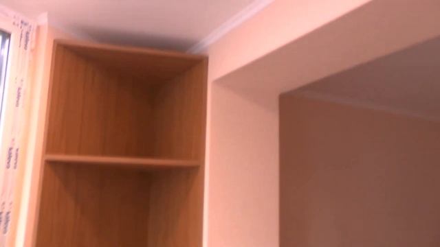 Ремонт лоджии под ключ с мебелью. Кабинет на лоджии. смотреть онлайн