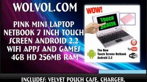 Buy online cheap mini laptops and mini netbooks from Wolvol