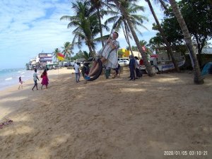 Пляж. Хиккадува. Шри-Ланка. 2022