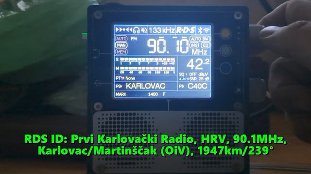 23.06.2024 18:11UTC, [Es], Prvi Karlovački Radio, Хорватия, 90.1МГц, 1947км