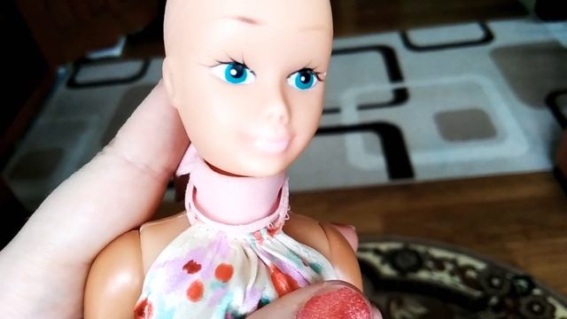 Как вывести пятна от ручки и фломастера с резиновой куклы с помощью угрисепта. Результат есть! смотреть онлайн