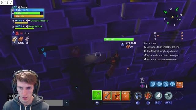 DUMBEST SCAMMER GETS SCAMMED FOR GOD ROLL GRAVE DIGGER - Fortnite Save The World Xbox Scammer