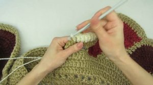 Вязание ковриков крючком. Вяжем ковер_Восточная сказка. Сrochet carpet. Урок 25 Часть 2