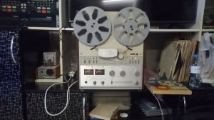 Работа магнитофона Союз-111.