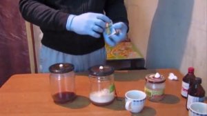 Пересев мицелия с агара на агар.