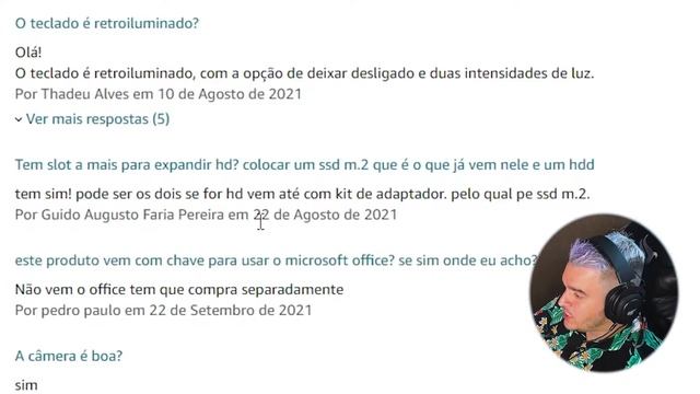 NOTEBOOK CUSTO BENEFÍCIO PARA COMPRAR EM 2022 смотреть онлайн