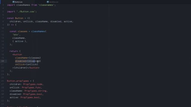 React компоненты #2 Кнопка (Button) смотреть онлайн