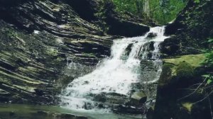 Звуки природы. Лесной водопад в апреле. Шум воды для релаксации, сна и отдыха 2 часа