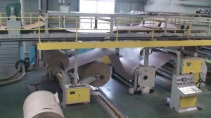 Гофроагрегат 2GT150 для двухслойного гофрокартона