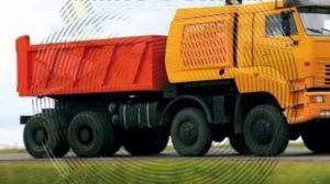 Самый мощный российский грузовик КамАЗ-65228