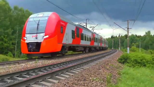 Учим поезда. Развивающее видео смотреть онлайн