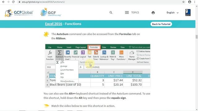 Class 6 Chapter 4 Formulas and Functions in Excel 2010 Part 2 смотреть онлайн