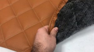 Обшивка задней двери УАЗ Хантер (Коричневый РОМБ)