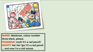 Kid's Box Starter - Unit 3 - My Colours - 8 - Listen to the story.