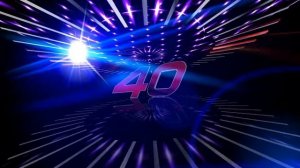 Футаж Поздравляем С Юбилеем 40! #03 Бесплатно. Footage Happy 40th Anniversary! #03 Free.