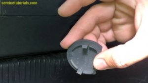 How to open a broken trunk lock (boot unlock) VW Golf Mk5, Golf GTI, Passat, Seat, Audi