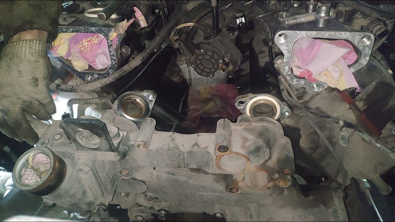 Потёк антифриз через кольца коллекторов,разбираю перед дв. КамАЗ 740. Откуда течёт масло?АКБ дохлые. смотреть онлайн