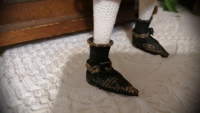 Новая кукла, связанная крючком. Нужно придумать имя смотреть онлайн