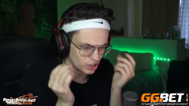 Бустер бомбанул на Генсуху / Бустер орёт на Генсуху / на стриме смотреть онлайн