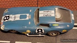 FORD Shelby Daytona Cobra Coupe on Test Track - NO COMMENTARY