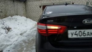 LED фонари KIA RIO 3 после 3 лет эксплуатации
