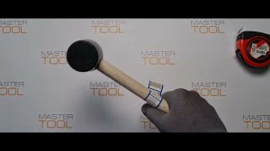 Киянка Vorel резиновая деревянная ручка, 45 мм диаметр, арт.33550