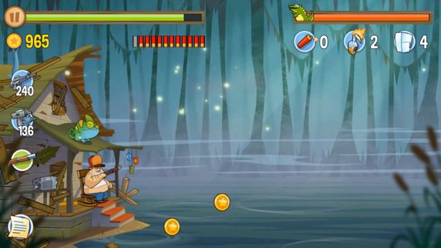 Мультик игра для детей Swamp Attack # смотреть игру как мультик #Атака на болоте # Первый босс (4) смотреть онлайн