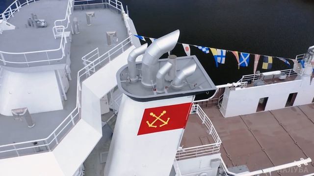 На «Красном Сормово» спустили на воду краболов проекта КСП01 «Вайгач» смотреть онлайн