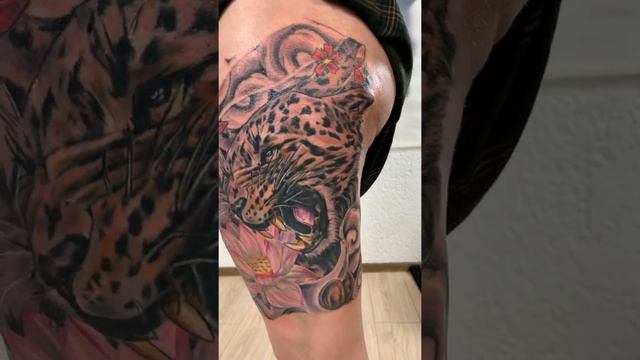 Jaguar Tattoo by #RileyTaylorTattooArtist