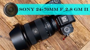 Kiexo отзывы про объектив Sony 24-70mm f_2.8 GM II