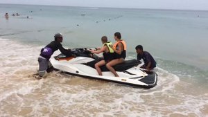 Катание на гидроцикле. Остров Пхукет, Карон Бич.