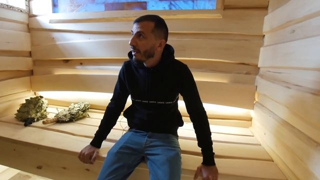 Двухэтажная баня с бильярдом! Печь Атмосфера М в сетке | Обзор бани смотреть онлайн