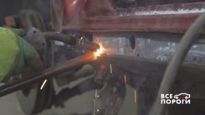 Процесс замены порогов Pontiac Vibe. ВСЕ ПОРОГИ