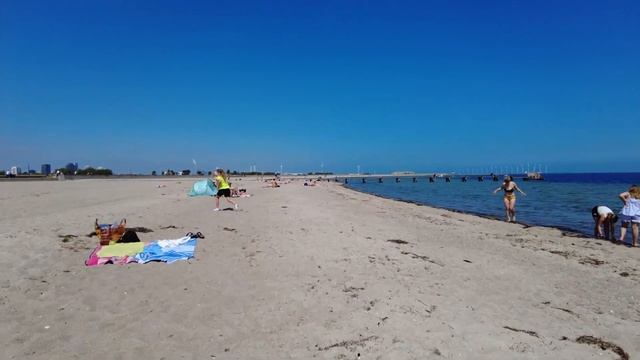 Rated #1 Beach in Denmark by Tripadvisor | Amagerstrand!! | Copenhagen, Denmark | 4K | June | 2023 смотреть онлайн
