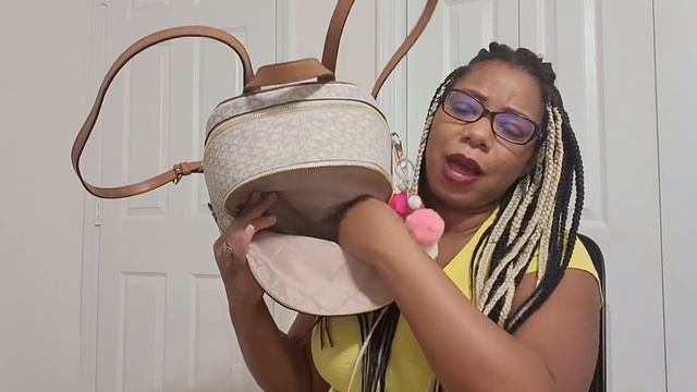 MICHAEL KORS MEDIUM RHEA BACKPACK|REVEAL AND REVIEW|Moknowsbeauty смотреть онлайн