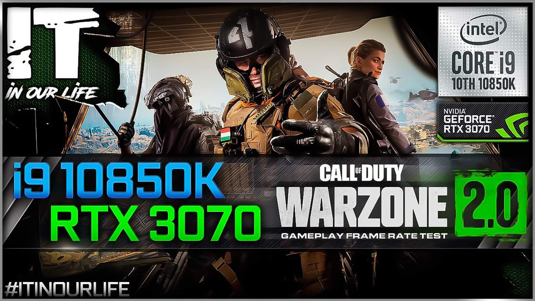 Call of Duty: Warzone 2 - i9 10850K + RTX 3070 | Extreme Graphics | 1080p, 1440p, 2160p