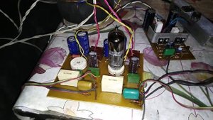 Ламповый темброблок Сергеева на лампах 6н23п.