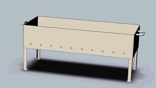 размеры мангала для шашлыка смотреть онлайн
