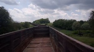 Порожняк колбасит. Сьемка из задней кабины. Таймлапс грузового поезда. Timelapse freight train.