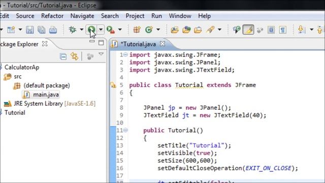 Java Tutorial 41 (GUI) - How to Disable the Text field смотреть онлайн